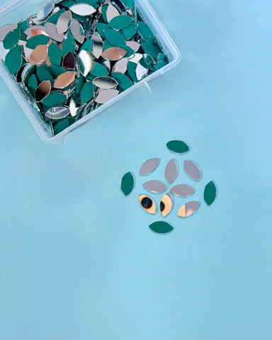 Eye shape mirror 7mm to 48mm