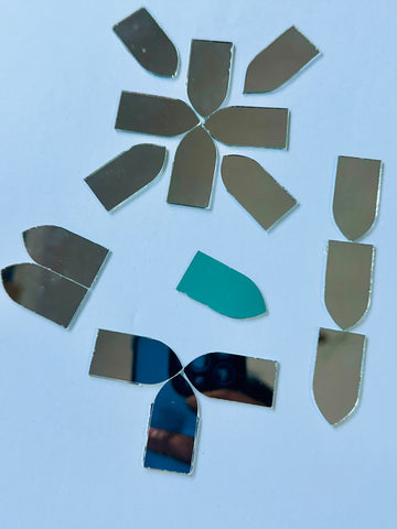Fancy bullet shape mirror  Q-27,29