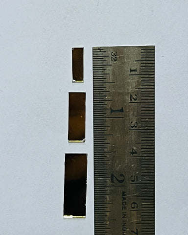 Golden rectangle shape mirror 12,18,24 mm