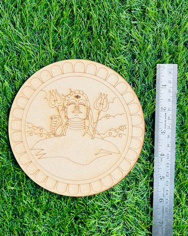 MDF Premarked Round shape-197