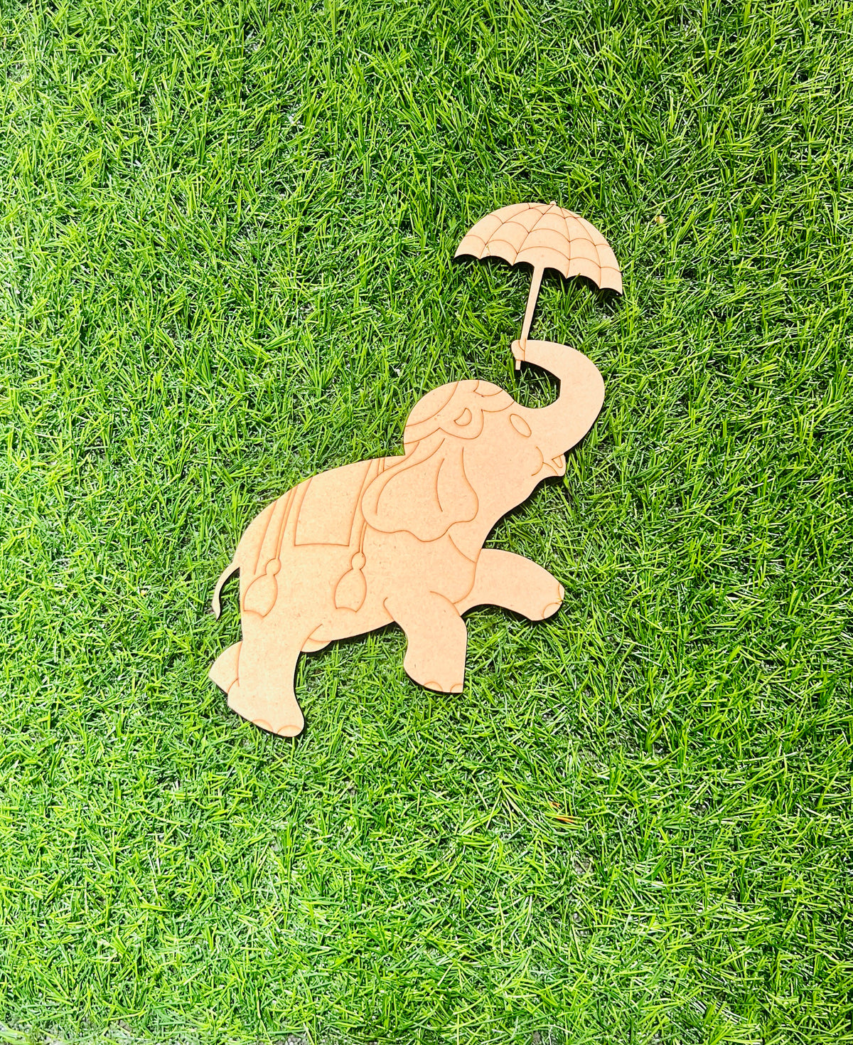 Mdf elephant shape-118