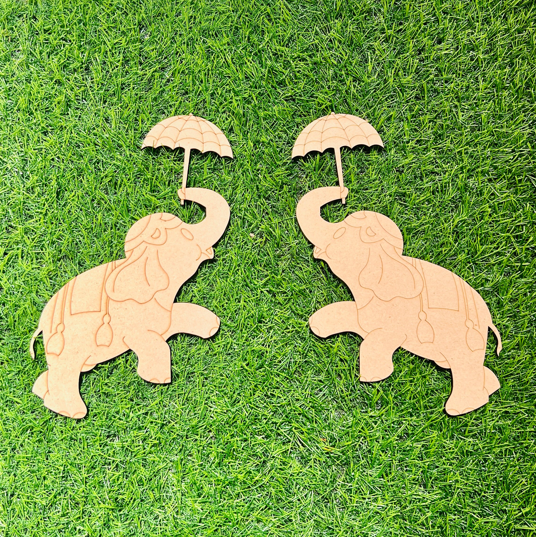 Mdf elephant shape-118