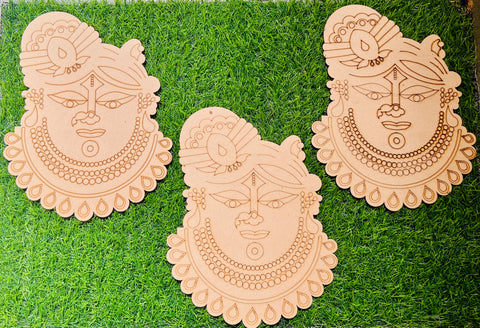 MDF Premarked shreenathji cutout-143