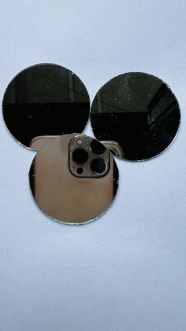 Round shape silver mirrors for art (4mm To 60mm)