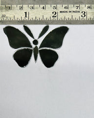 Fancy Butterfly shape silver mirror P-1137