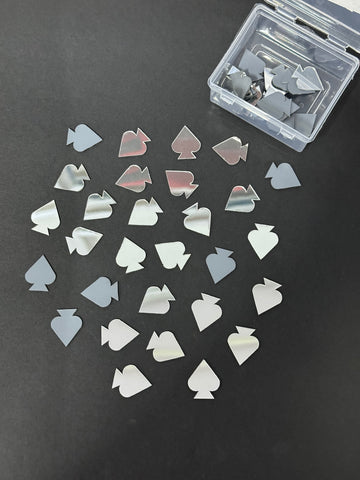 Acrylic leaf mirror A-128