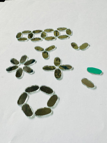 Fancy capsule shape mirror C-7,9