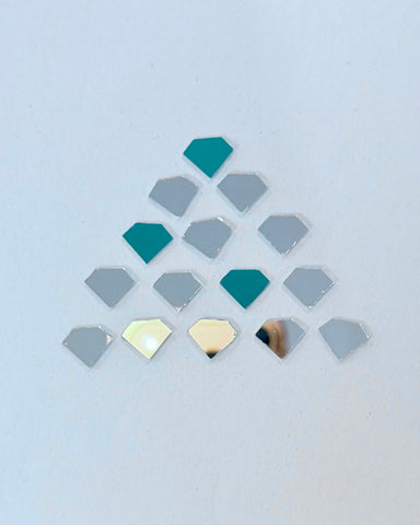 Fancy shape mirror-J