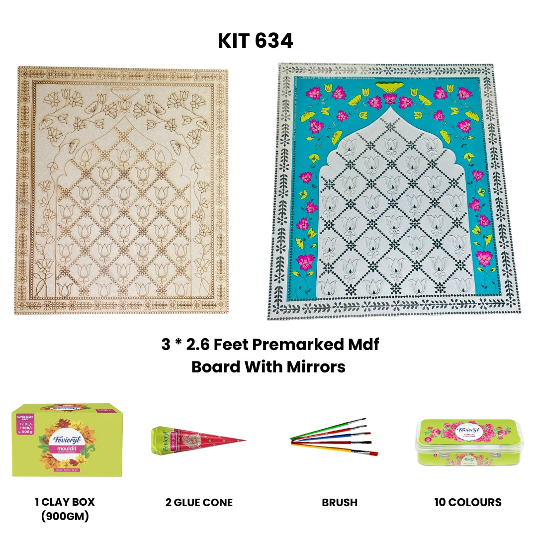 Mdf with mirrors DIY Kit-634