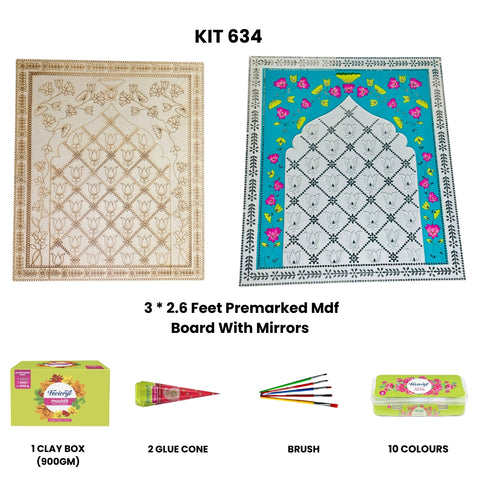 Mdf with mirrors DIY Kit-634