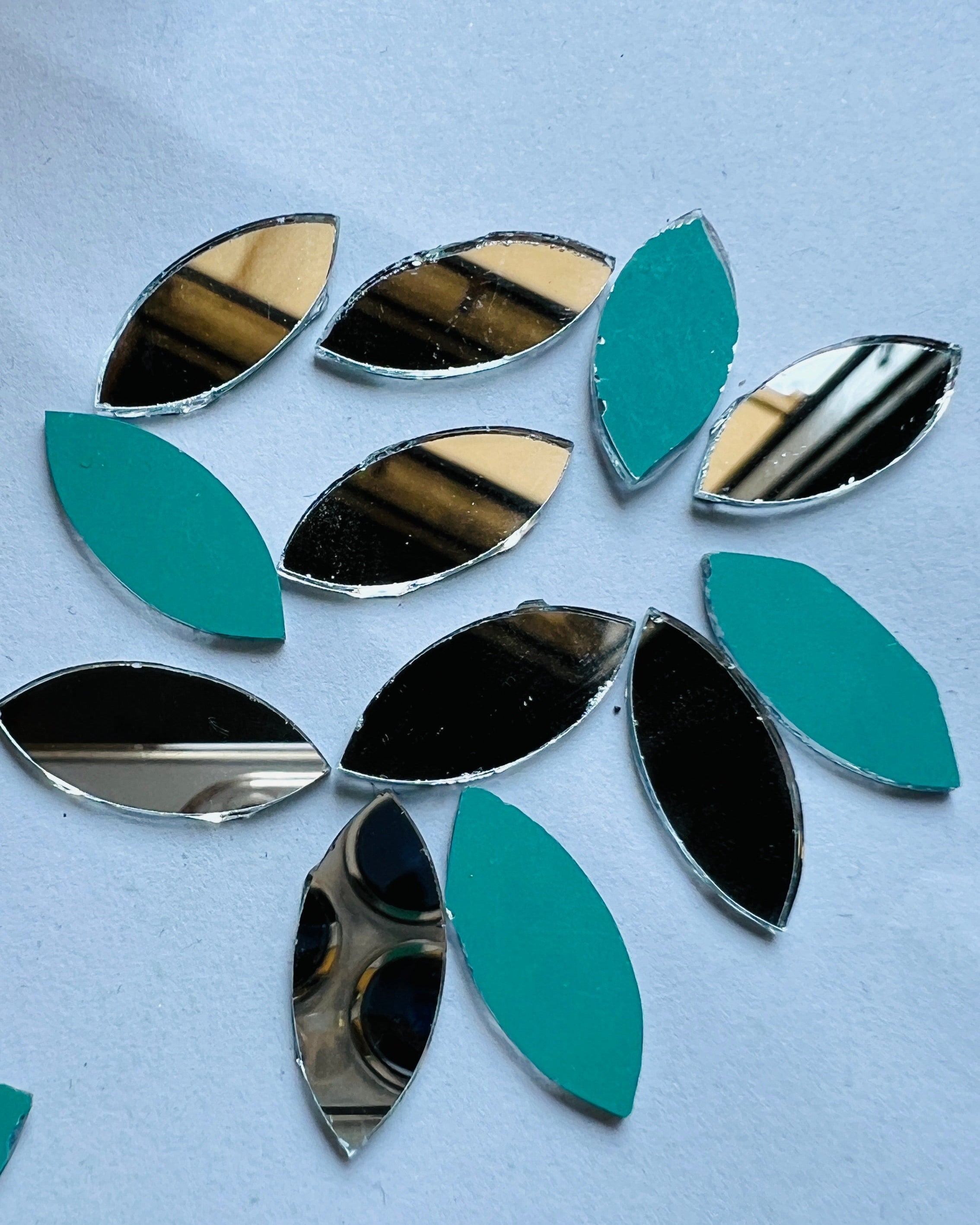 Eye shape mirror 7mm to 48mm