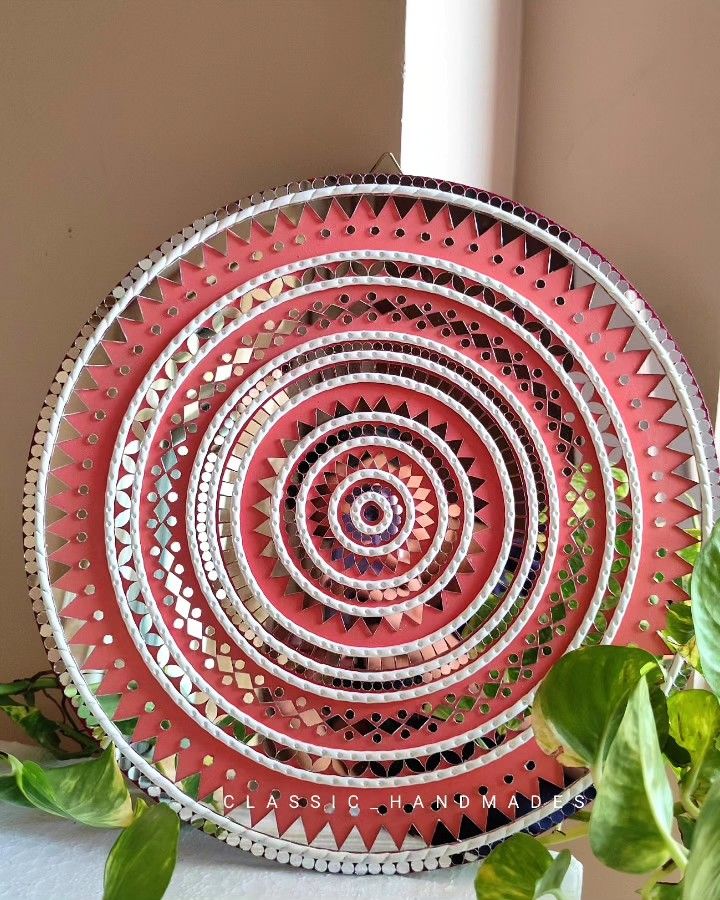 Fancy shape  mirror-H 24,40 mm