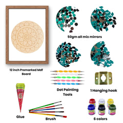 DIY Mandala Lippan Art 86 Kit-201