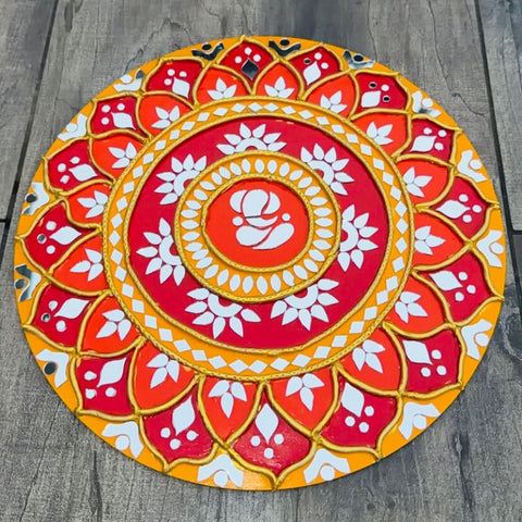 Mdf plain round shape