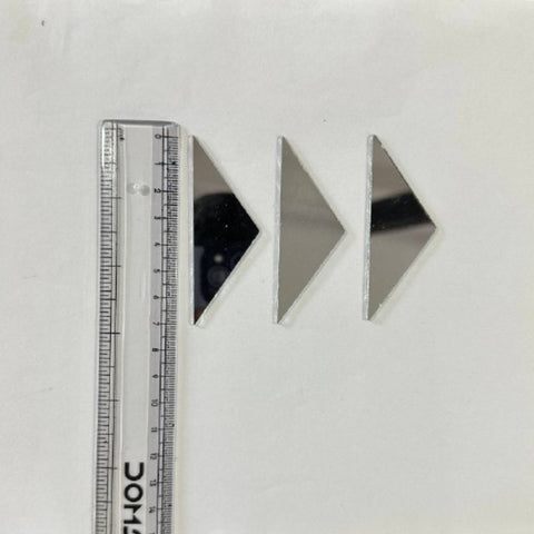 Triangle shape mirror 1965