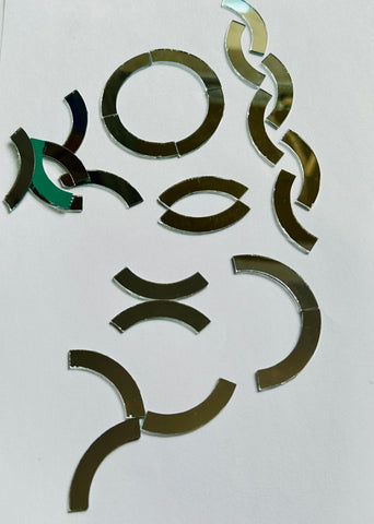 Fancy shape  mirror-P-13