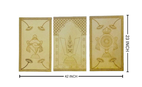Decorative Premarked mdf (with mirrors) - 554