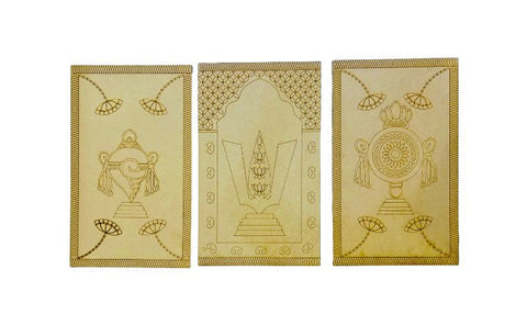 Decorative Premarked mdf (with mirrors) - 554