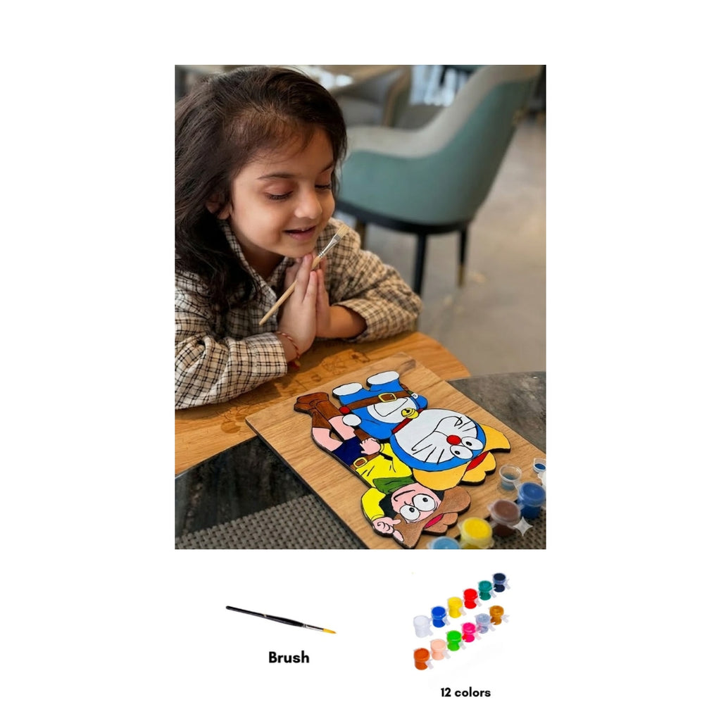 Doreamon Cutout Drawing Kit – Mirror Glass World Wide