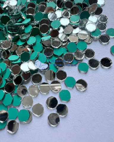 Round shape silver mirrors for art (4mm To 60mm)