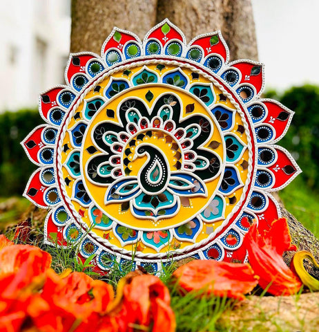 Fancy shape  mirror-m-left