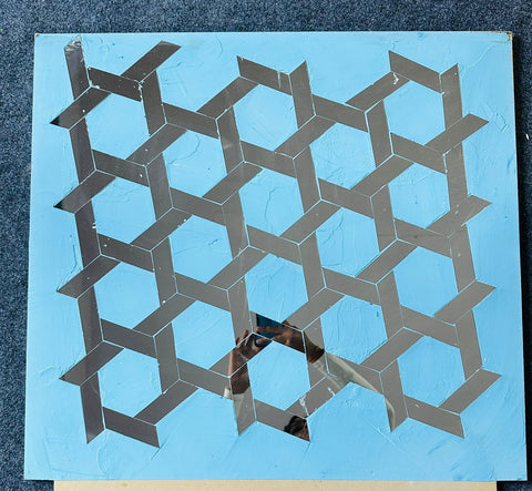 Fancy shape mirror-V 90