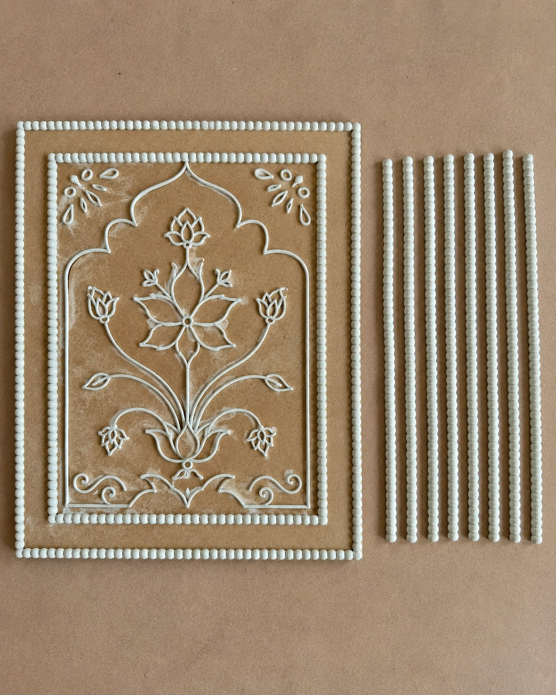 Round  Clay Border Strip for Lippan Art & Wall Decor - CLAY BORDER 3