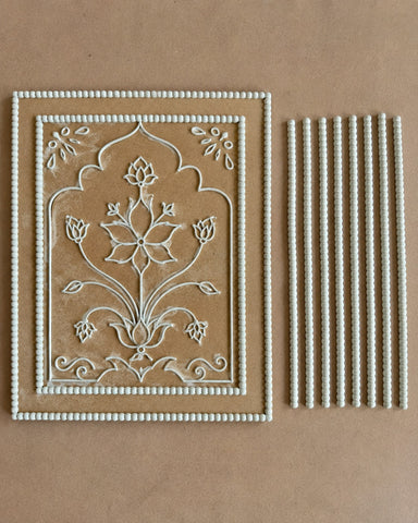Round  Clay Border Strip for Lippan Art & Wall Decor - CLAY BORDER 3