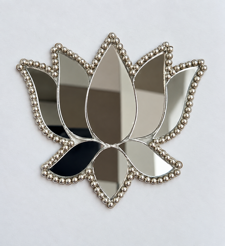 Ready Made Mirror Lotus Wall Décor ST-35