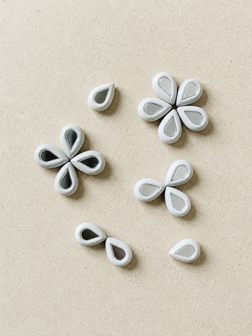 Clay Beads for Lippan Art & Mirror Work | Multiple Shapes & Piece Options