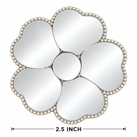 Flower Shape Mirror Wall Decor – Ready Made Decorative Mirror Piece ST-43