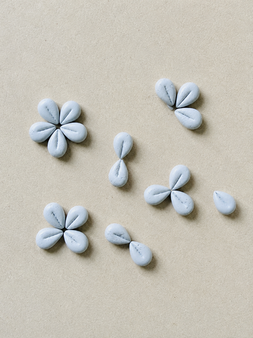Clay Beads for Lippan Art & Mirror Work | Multiple Shapes & Piece Options