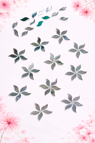 Fancy shape  mirror-SS-left