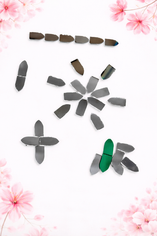 Fancy bullet shape mirror  Q-27,29