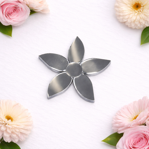 Fancy Flower shape mirror (F 1417)