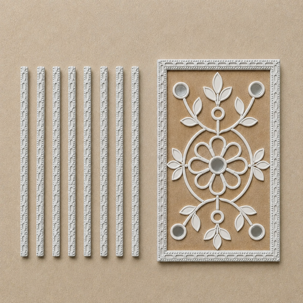 Clay Border Strip for Wall Décor , Lippan Art & Wall Decor - CLAY BORDER 2