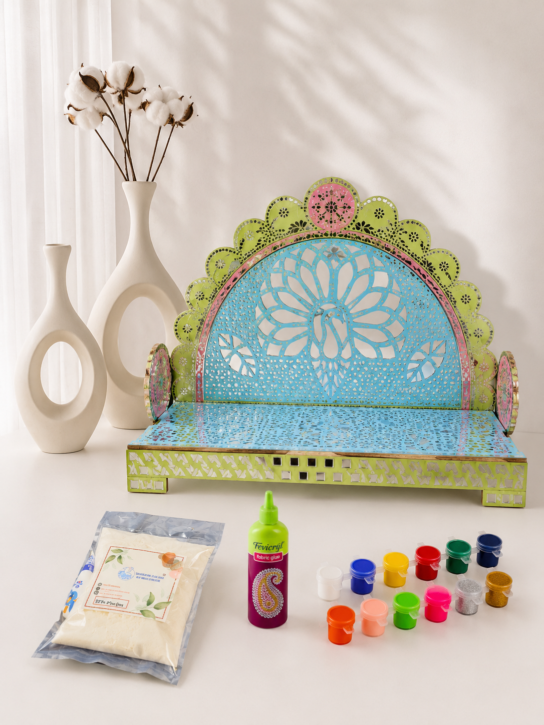 Decorative Sihashan mdf  (with mirrors)-464 Mosaic kit-1621