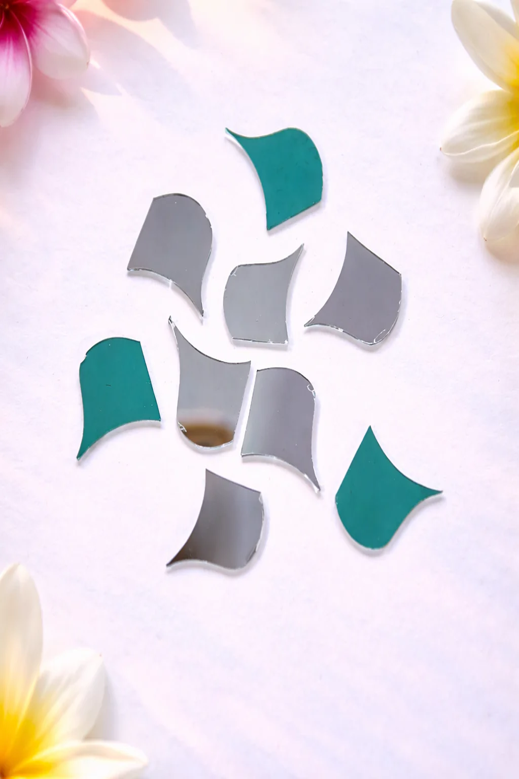Limited Edition Curved Petal Shape Mirror-Ex-24