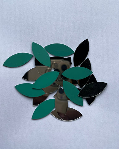Eye shape mirror 7mm to 48mm