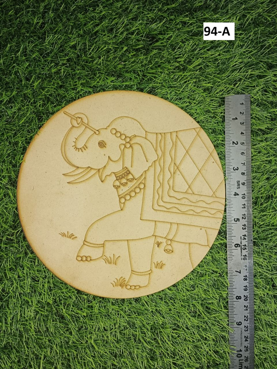 Premarked Round elephant shape MDF-94