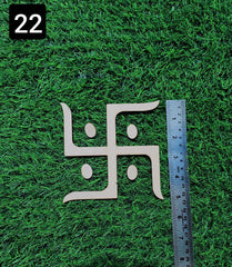 Mdf swastik shape-22