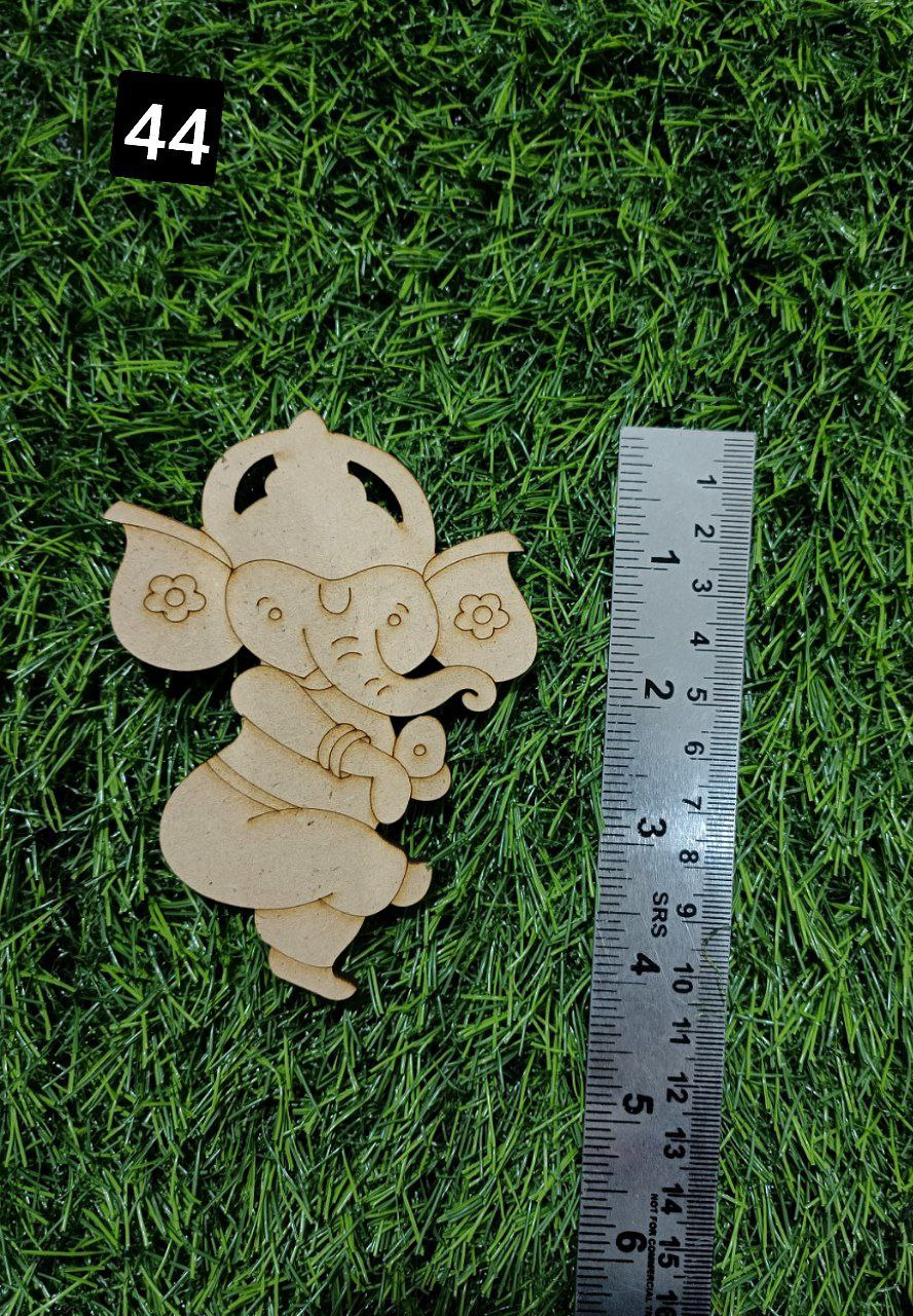 Premarked  Mdf ganeshji shape-44