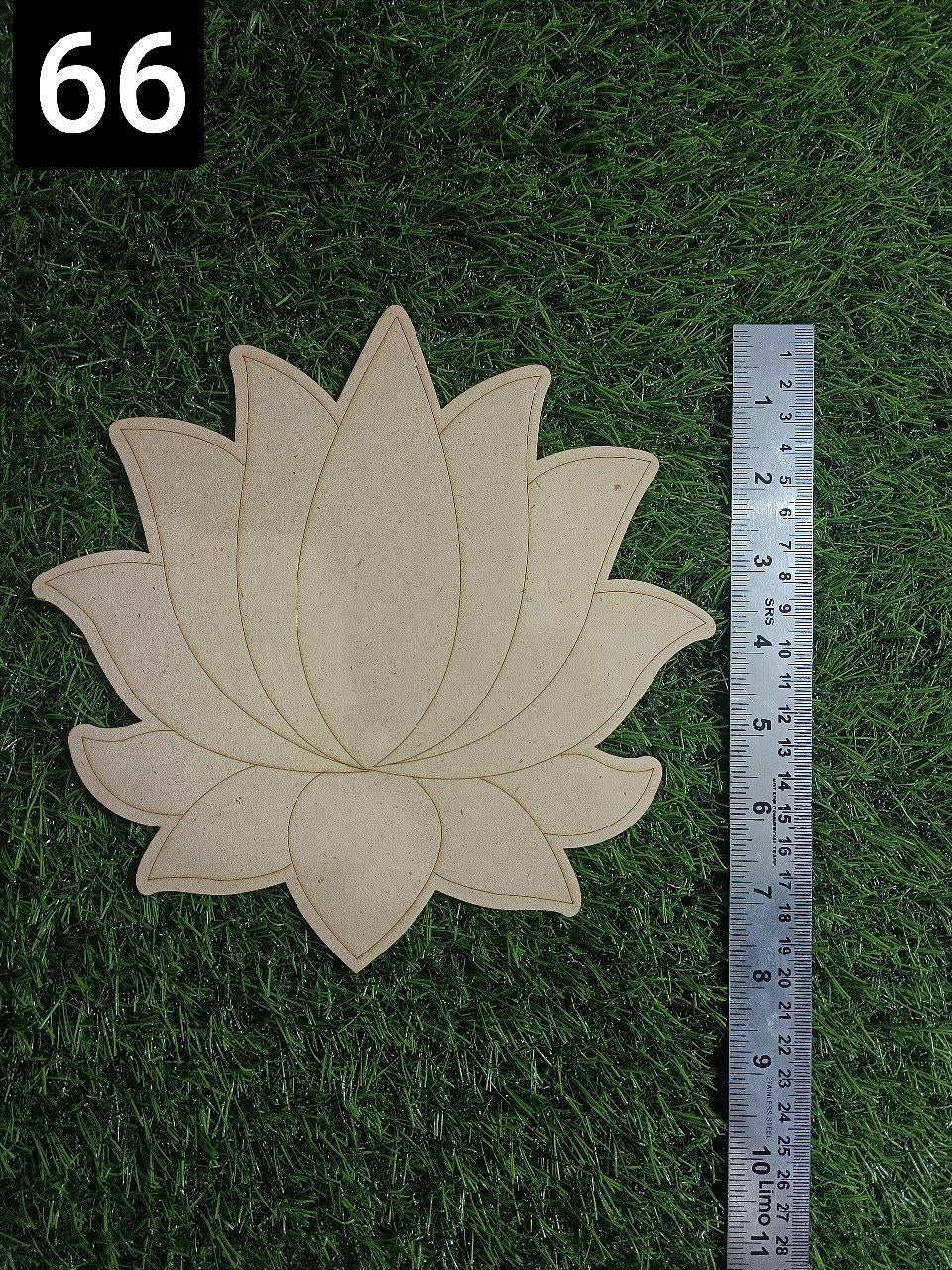 Mdf lotus shape 8 inch-66