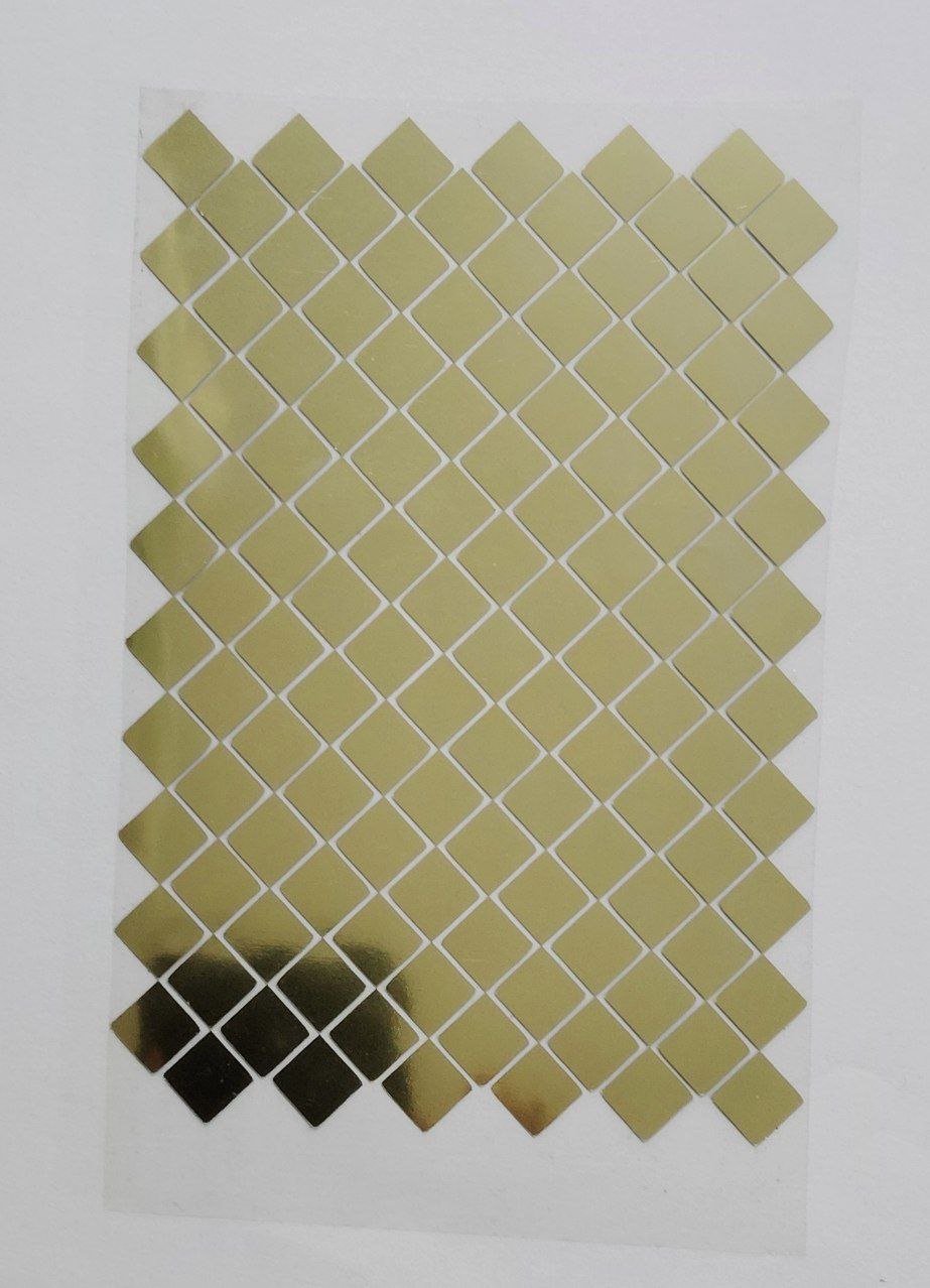 Plastic mirror sheet square shape