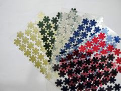 Plastic mirror sheet flower shape