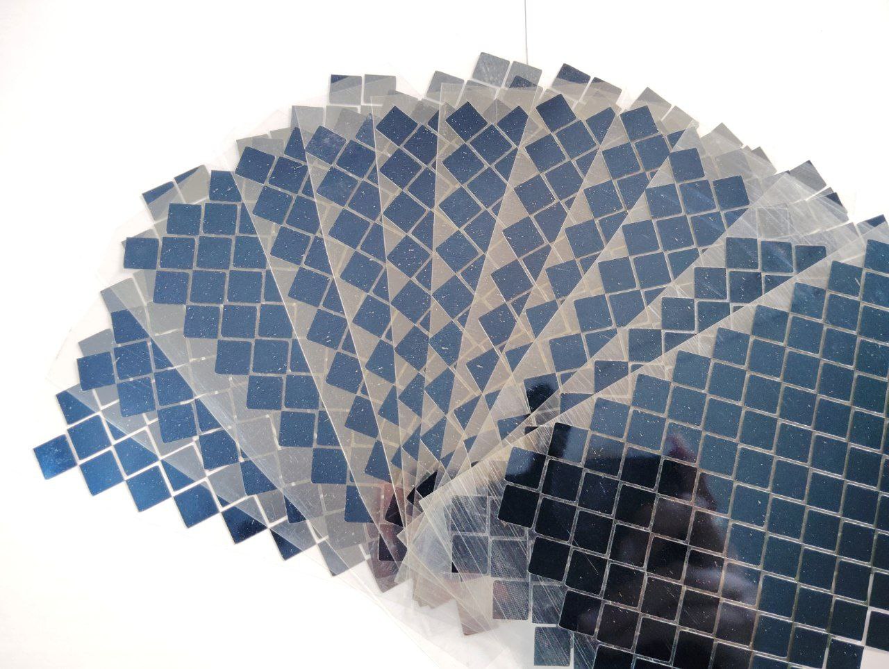 Plastic mirror sheet square shape