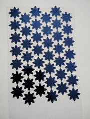 Plastic mirror sheet star shape