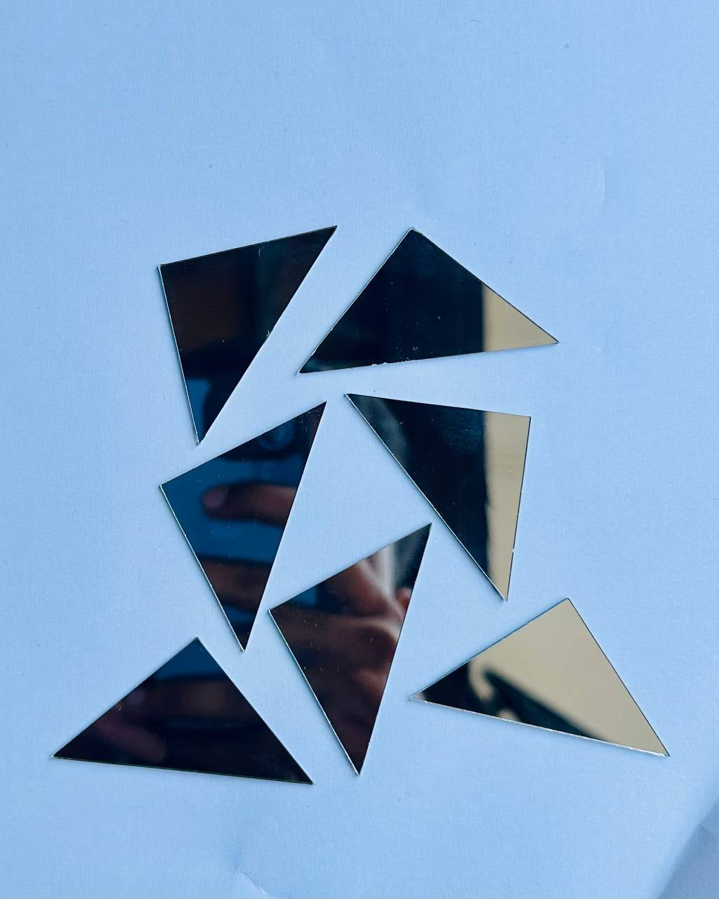 Triangle shape mirror (SH 40*57mm) – Mirror Glass World Wide
