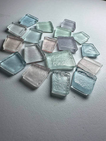 Premium Glass Mosaic Tiles for Lippan Art, Wall Decor-KV-2