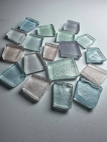 Premium Glass Mosaic Tiles for Lippan Art, Wall Decor-KV-2